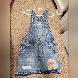 Ralph Lauren kids denim overall dress